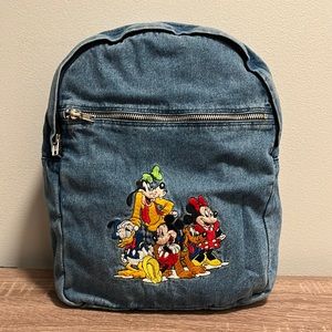 Mickey and Friends Vintage Denim Disney Backpack
